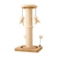 thumbnail image 1 of Rascador para gatos de interior, poste rascador para gatos, protector de muebles exclusivo con bolas colgantes, cuerda de sisal para gatos, 1 of 9