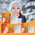 thumbnail image 6 of Nkmbld 2Pcs Disposable Hand Warmer Heating Warm Patch, Body Warmers for Cold Weather, Big Heat Sticker for Camping Hiking, 6 of 8