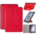 thumbnail image 1 of Origami Case for Kindle 10th Generation 2019 Releases - Smart Waterproof Leather Fold Stand Cover with Auto Wake/Sleep Red, 1 of 7