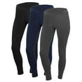 thumbnail image 1 of Leggings for Women | Comfy Cotton Leggings w/ Elastic Comfort Waist -Mato & Hash, 1 of 4