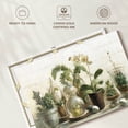 thumbnail image 6 of Elephant Stock Greenhouse Orchids I Wall Art - Horizontal Canvas Wall Art - Living Room Wall Decor - Floral And Botanical Canvas - Beige And Gray Decor By Danhui Nai - 36" x 24", 6 of 8
