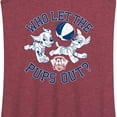 thumbnail image 3 of Paw Patrol - Who Let The Pups Out - Women's Racerback Tank Top, 3 of 6