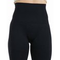 thumbnail image 4 of Homma Activewear Thick High Waist Tummy Compression Slimming Body Leggings Pant (Small, Black), 4 of 7