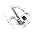 thumbnail image 5 of Silver Rotary Cheese Grater, Stainless Steel Manual Cheese Grater, Multifunctional Manual Handheld Cheese Grater Cutter, 5 of 5