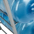 thumbnail image 4 of Mind Reader Water Jug Stand, Holds Three 5 Gallon Jugs, Metal, 13.5"L x 13.5"W x 28.75"H, Silver, 4 of 8
