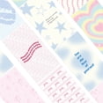 thumbnail image 3 of Sinyiin Pack of 8 Patterned PVC Stickers for Smartphone Back Guard & Personalizes Look, 3 of 16