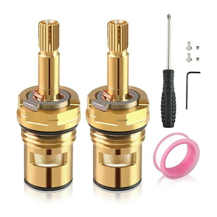 2 Sets x Faucet Cartridge-As Shown