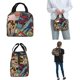thumbnail image 5 of Bolsa térmica para almuerzo con diseño de superhéroes Spiderman Spiderverse, cómics, bolsa térmica para almuerzo, lonchera portátil, lonchera para niñas, escuela, picnic, 5 of 5