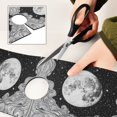 thumbnail image 6 of Yayeee Faucet Mat for Kitchen Sink 14.7" Diatomite Long Splash Guard Pad, Black Moon, 2 Pack, 6 of 7
