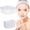 White, variant on Duslogis 25 Pieces Disposable Spa Facial Headbands Stretch Non Woven Facial Headbands Soft Skin Care Hair Band for Women Girls Salons Esthetician Supplies, Black