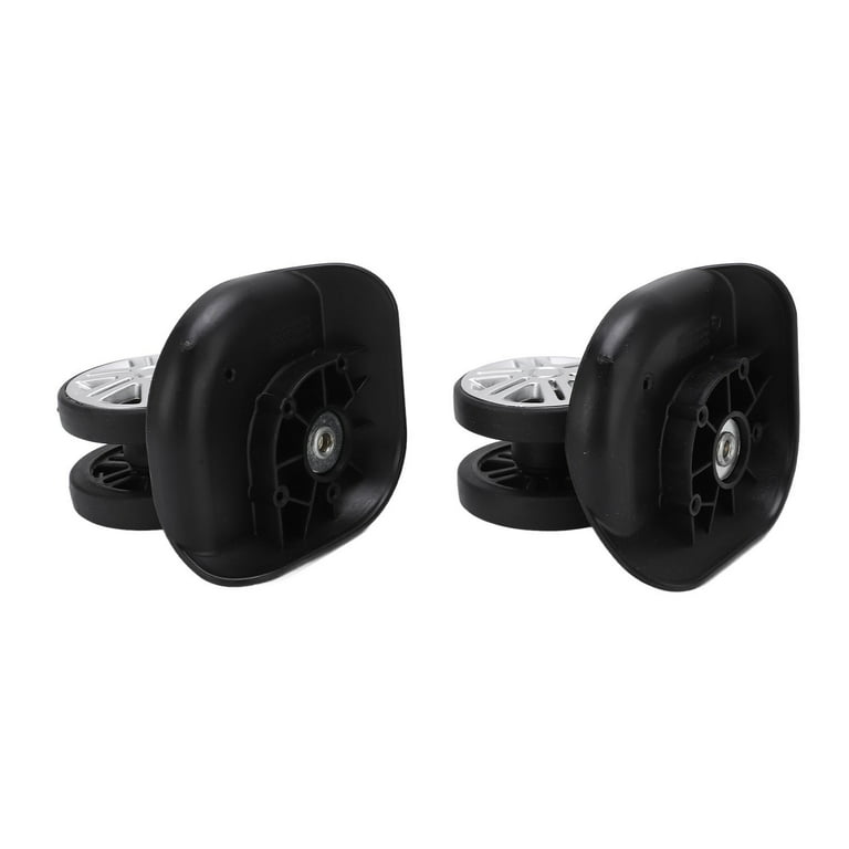 1 Pair 55x12mm Luggage Accessories Wheels Aircraft Suitcase Pulley