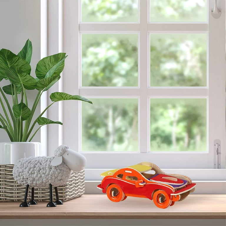 Koltose by Mash - Model Car Kit, 3D Puzzle, Build & Paint 6 Wood Cars