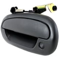 thumbnail image 3 of For Ford F-150 1997-2003 Exterior Door Handle Driver Side | Front | Textured Black | With Keyhole | Outer | XL Models | Replacement For FO1310119 | 7L3Z1522405AA, YL3Z1522405BAF, 3 of 4