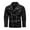 Black Tops for Men, variant on IYTR Men's Slim Fit Faux Leather Biker Motorcycle Jacket Stand Collar Zipper Pockets Coats Black M