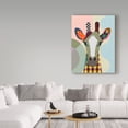 thumbnail image 3 of Trademark Fine Art 'Stand Tall Giraffe' Canvas Art by Lanre Adefioye, 3 of 3