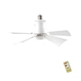 thumbnail image 1 of Advancent Luz de ventilador con enchufe y ajustes de velocidad personalizables para aulas diseñadas para espacios limitados y pequeños Iluminación y accesorios blanco 1, 1 of 6
