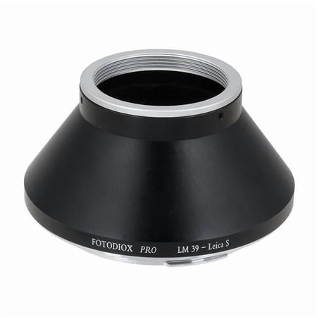 Fotodiox M39-Viso-LS-Pro Pro Lens Mount Adapter - M39-L39 Visoflex SLR Screw Mount Lens To to Leica S Mount DSLR Camera Body