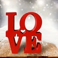 thumbnail image 5 of 3/2/1pcs Wood Home Sign Rustic Wooden Cutout Word Decor Freestanding Home Tabletop Decor Romantic Table HOME Words Shape For Home Party Decor, 5 of 7