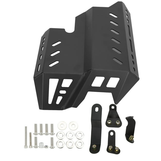 Karlge Motorcycle Engine Under Guard Protection Carbon Steel Replacement for CB500X CB400X 2019‑2021,Engine Skid Plate,Bottom Skid Plate