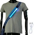 thumbnail image 2 of LJNYFDC Ruban Réfléchissant Résistant aux Intempéries Ceinture Réfléchissante LED Rechargeable USB Sangle en Nylon Réfléchissante pour Rester en Sécurité pour la Course de Nuit Sports Extérieurs, 2 of 6