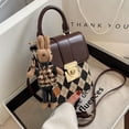 thumbnail image 4 of Bolso de diseño de nicho francés Bolso de mujer de primavera Bolso bandolera popular Bolso cuadrado pequeño portátil, 4 of 6