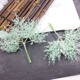 thumbnail image 6 of Durable Plastic Acorns Leaf Stimulation Fake Plant - Decorative Artificial Flower - Bouquet - for Home, 6 of 8