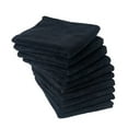 thumbnail image 1 of Eurow Microfiber Bleachproof Ultra Absorbent Salon Towels, 16 x 29 Inches, 10-Pack, Black, 1 of 7