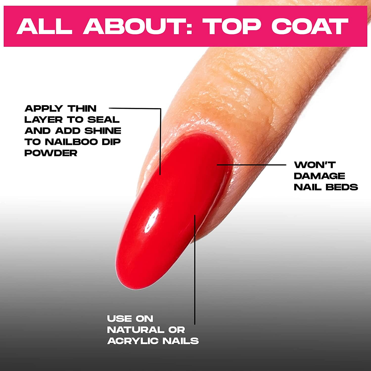 Nailboo Dip Liquid Top Coat