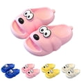 thumbnail image 2 of CHENge Kids Dog Slidesä¸¨Pillow Shower Sandalsä¸¨Toddler Boys Girls Comfy Cloud Slidesä¸¨Summer Non- Thick Sole Beach Pool Shoes, 2 of 5