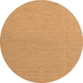 thumbnail image 1 of Ahgly Company Indoor Round Abstract Orange Contemporary Area Rugs, 7' Round, 1 of 1