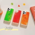 thumbnail image 5 of Compatible with iPhone 13 Pro Max Glitter Quicksand Liquid Case Luxury Shiny Lemon Cute Fruit Clear Shockproof Scratch Slim Protective Soft Case for Women Girls, 5 of 10