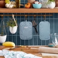 thumbnail image 2 of xianlin-Asteroid Pot Holder 2-Pack Set, Fog Blue, 7"x10", 2 of 4