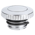 thumbnail image 2 of Motorbike Gas  Cover, Aluminum  Durable Antirust Convenient Motorcycle Fuel    For Modify Silver, 2 of 8