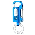 thumbnail image 3 of HLONK Electronic Rechargeable Lighter， Electric Lighter， Transparent Double Lighter LED Power Display Type-C Rechargeable Lighter Outdoor Windproof Blue, 3 of 6