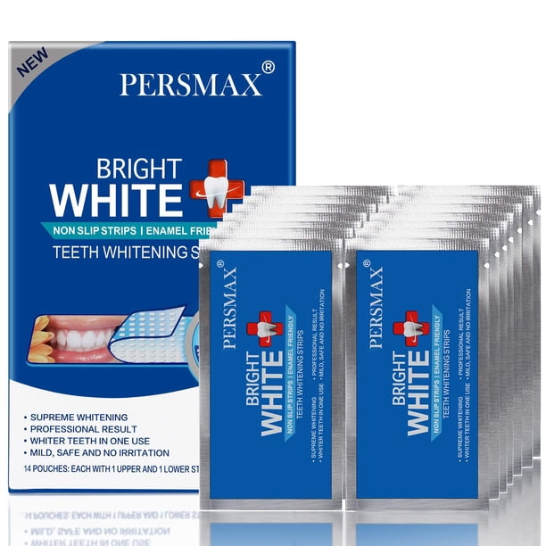 Tiras blanqueadoras PERSMAX Teeth Sensitive 14 tratamientos