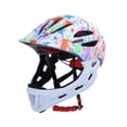 thumbnail image 3 of Casco de bicicleta para niños con casco ligero para monopatín, casco de bicicleta elegante y transpirable Graffiti, 3 of 8