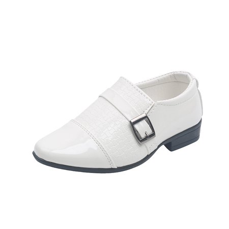 

Children‘s Shoes Spring and Autumn New Boys and Middle School Students Performance Shoes Soft-soled Flower Children‘s Etiquette Boys Shoes