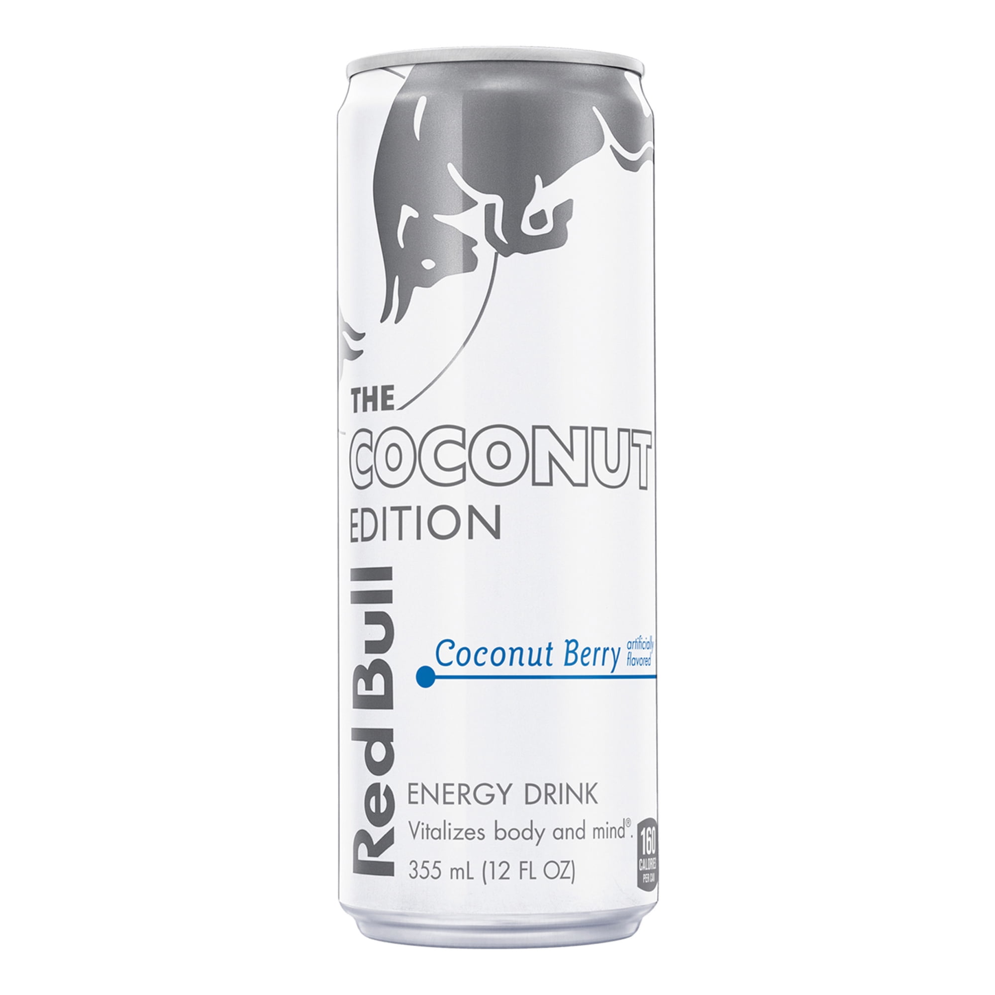 Red Bull Coconut Edition Energy Drink, Coconut Berry, 12 fl. oz. Can, 114mg Caffeine