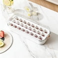 thumbnail image 4 of Yunuuuoa Tray Maker with Storage Container, One Click Release Silicone Mold, BPA Free Portable Ice Making Box for Home Kitchen Office Party, Fast Freeze Maker and Storage Bin, 4 of 6