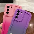 thumbnail image 4 of Wave Frame Case for Samsung Galaxy S24 Plus 5G Phone Case,Cute Wave Frame Slim Fit Shockproof Phone Bumper Cover Soft Pretty Curly Wavy Case Anti-Scratch TPU Case -Mint Green, 4 of 14