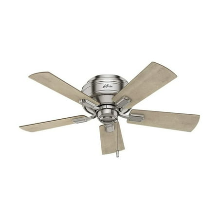 Hunter Crestfield 42 Inch Low Profile Ceiling Fan With Led Light Brushed Nickel Canada - 42 Inch Low Profile Ceiling Fan No Light Hunter Crestfield 42 Inch Low Profile Ceiling Fan With Led Light Brushed Nickel Canada - 42 Inch Low Profile Ceiling Fan No Light