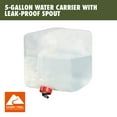 thumbnail image 4 of Ozark Trail 5-Gallon Collapsible Water Carrier, Clear, 4 of 8