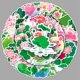 thumbnail image 2 of Calcomanías impermeables con forma de flor de loto, 50 unidades, 2 of 2