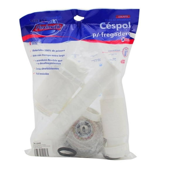Céspol Fleximatic para Fregadero con Bote