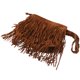 thumbnail image 4 of BRIGHTFUFU 1pc Bolso de hombro de la borla Tota de cuero Tasel Bolsel Bolsos cruzados Bolso de la mujer Bolsa de borla (bronceado claro), 4 of 7