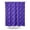Purplish Blue, variant on S4Sassy Blue Blossom & Paradise Whydah Bird Decorative Waterproof Printed Shower Curtain Roller Hooks Drapes-60 x 70 Inch