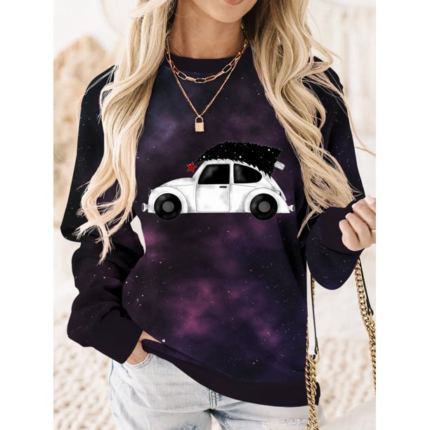 Sudadera de manga larga con estampado de coches Tmvgtek Para estrenar