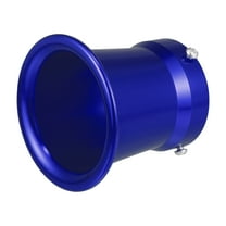 Unique Bargains 50mm Velocity Stack Motorcycle Carburetor Air Filters Carb Funnel Trumpet for Honda for Yamaha Blue