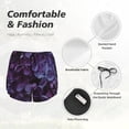 thumbnail image 6 of Fotbe Lilac Womens High Waist Running Shorts Athletic Workout Quick Dry Shorts for Women with Pockets Gym Yoga Summer Shorts-X-Large, 6 of 9