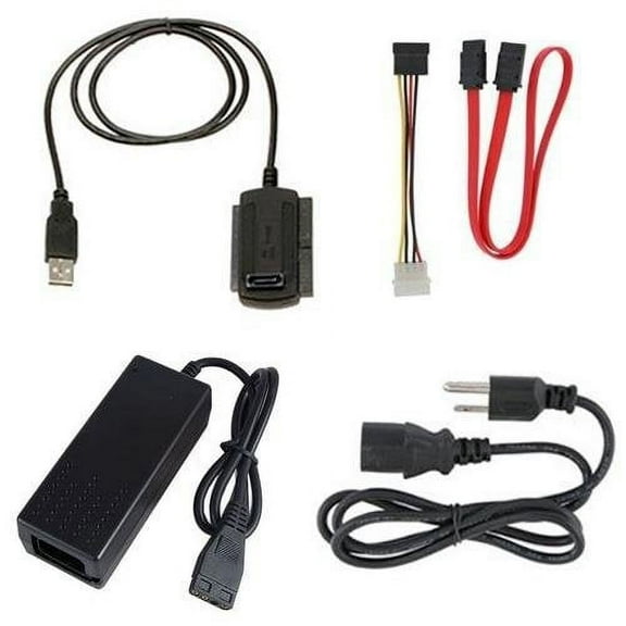 EpicDealz 25" USB 20 to IDE Cable with External AC Power Adapter